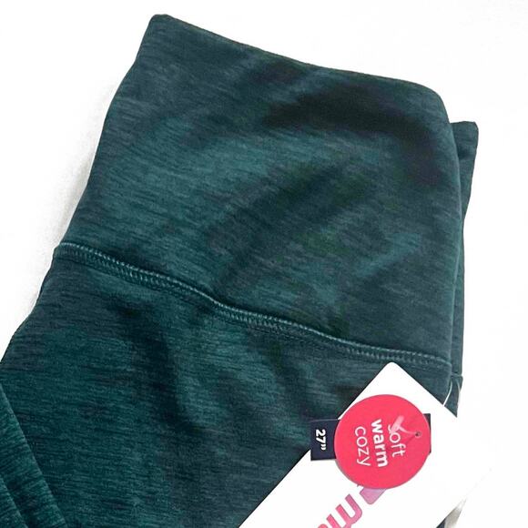 MARIKA Midnight Green Leggings Size Small - Picture 2 of 4